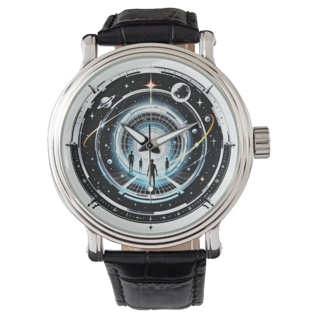 Relógio Portal Cósmico (Frente)