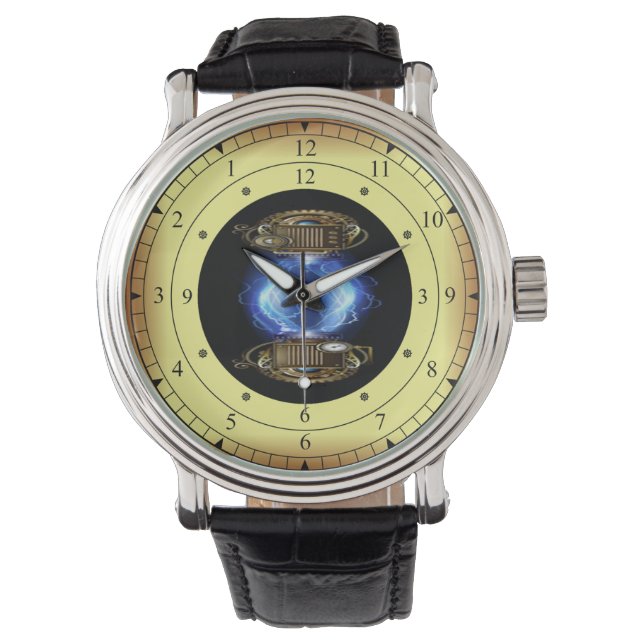 Relógio Portal de Máquina de Tempo ~ Tempo/Espaço/ Continu (Frente)