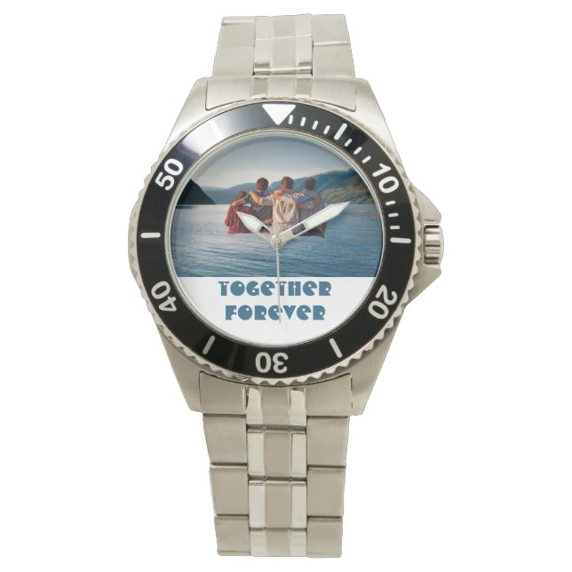 RELÓGIO PORTE-CLÉS CASQUETTE TOGETHER FOREVER FRIENDS T-SH (Frente)