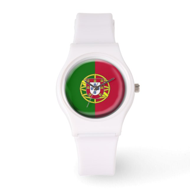 Relógio Portugal Flag Watch (Frente)
