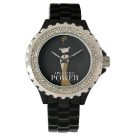 Relógio Possuir seu poder: um retrato da confiança e da gr