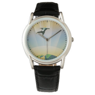 Relógio Poster De Espaço Retroativo - A Gravidade De Uma S