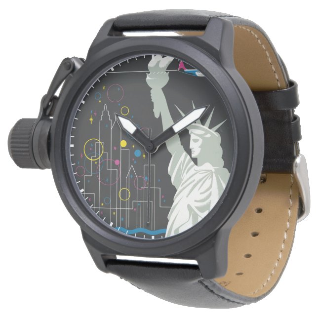 Relógio Poster de viagens Para Voar Northwest Airlines (Angular)