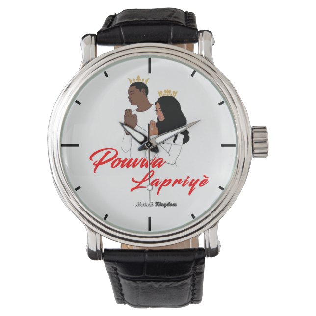 Relógio Pouvwa Lapriyé - MONTRE (Frente)