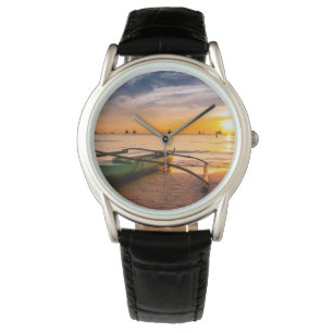 Relógio Praias Tropicais   Praia Branca de Boracay