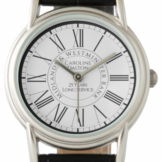 Relógio Prêmio De Serviço Longo Do Funcionário Bancário -  (Criador carregado)