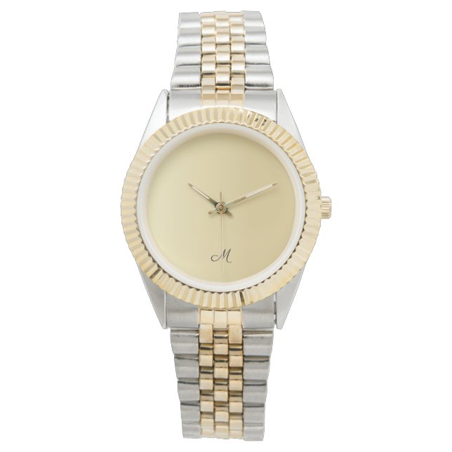 Relógio Presente de Mãe dia de as mães Personalizar Dourad (Frente)