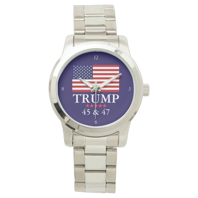RELÓGIO PRESIDENT DONALD TRUMP WATCH (Frente)