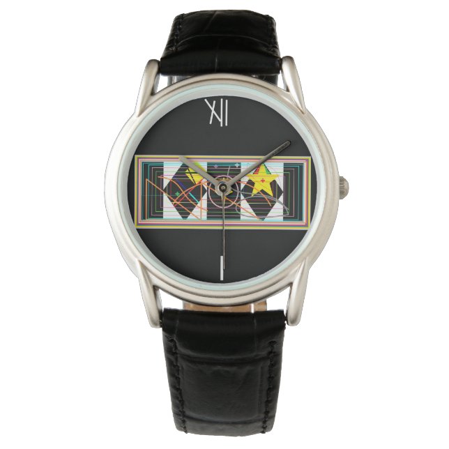 Relógio Preto e branco (Frente)