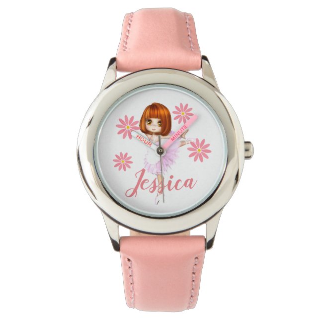 Relógio Prima Ballerina Personalizada (Frente)
