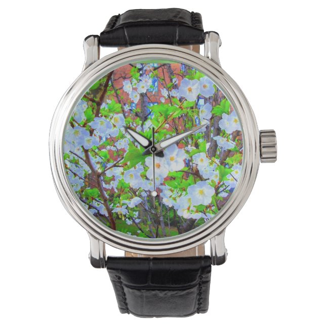 Relógio 'Primavera Blossoms' Watch (Frente)