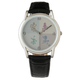 Relógio Primitivo Astro-Tribal Enrugado Concebido