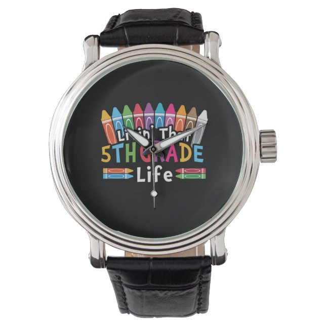 Relógio Professora 5 Vivendo Essa Vida 5 (Frente)