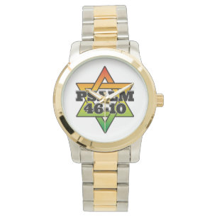 Relógio Psalm 46-10 - Oversize Two Tone Watch
