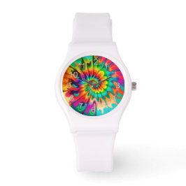 Relógio Psychedelic Tie Dye