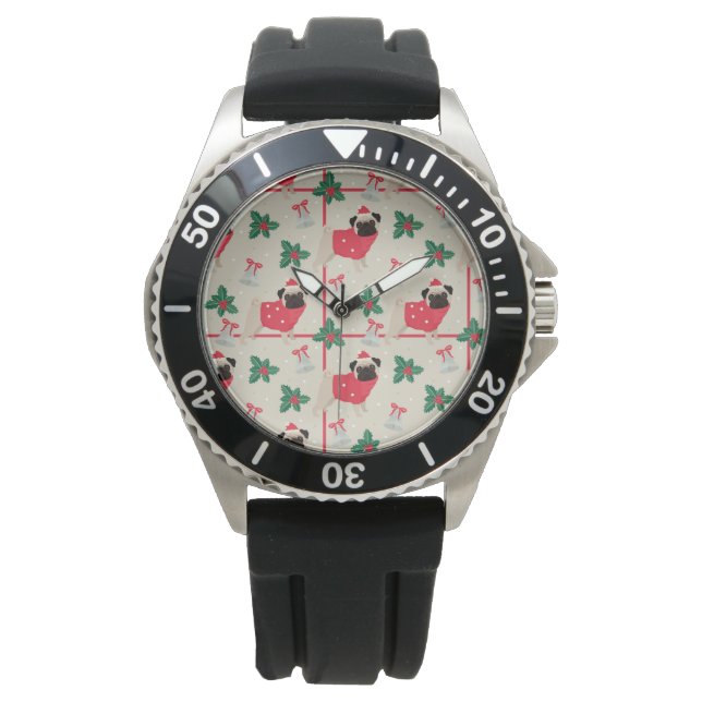 Relógio Puggy Christmas Watch (Frente)