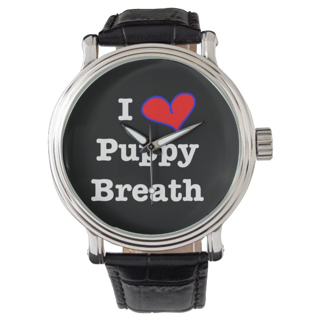 Relógio Puppy Breath Watch (Frente)