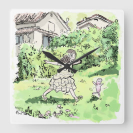 RELÓGIO QUADRADO さいいむじ