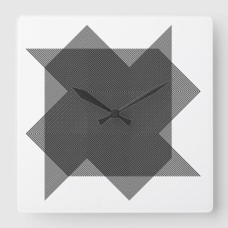 RELÓGIO QUADRADO モアレ現象でアート作品　030