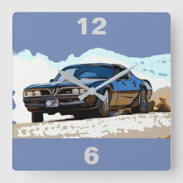 RELÓGIO QUADRADO 1977 TRANS