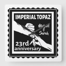 23.º aniversário de casamento Imperial Topaz