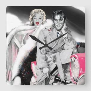 Relógio Quadrado 2 para a estrada