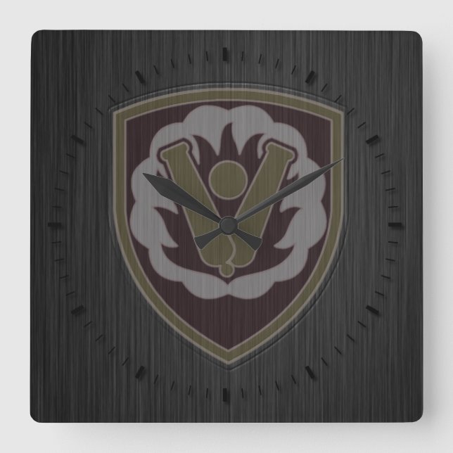 Relógio Quadrado 59. º Sistema de Brigada de Portaria (Frente)