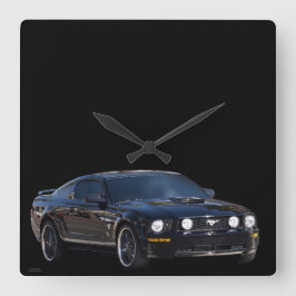 RELÓGIO QUADRADO '69 BOSS 429 MUSTANG CLOCK