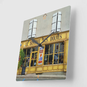 Relógio Quadrado A Dove Bistro, Verteuile Sur Charente.