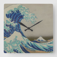 A grande onda da arte de Woodblock do japonês de