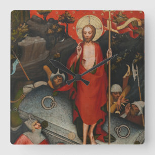 Relógio Quadrado A Ressurreição