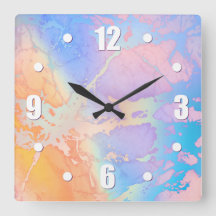 Abstrato de água turquesa roxa-púrpura