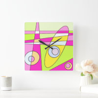 Abstrato surfing Bright Green Bublegum verde rosa