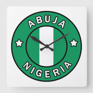 Relógio Quadrado Abuja Nigéria
