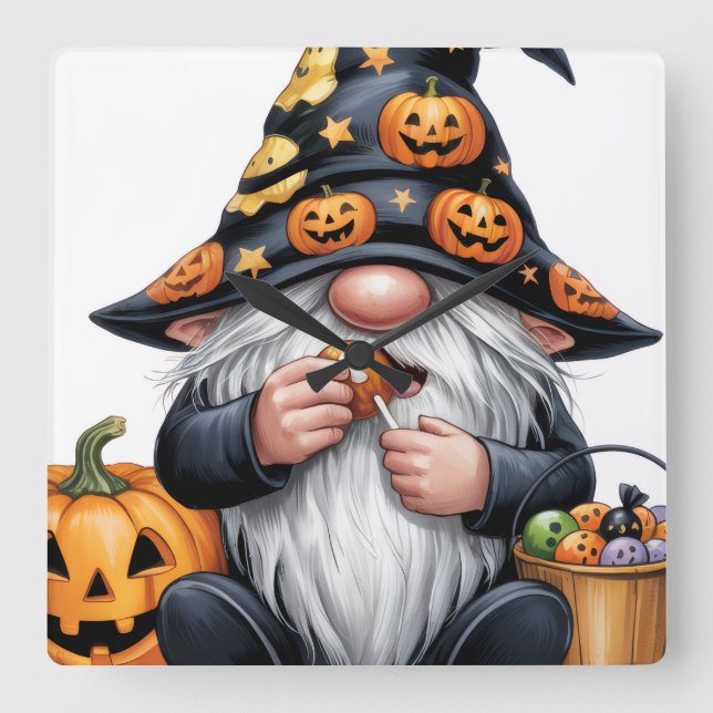 Relógio Quadrado Acryl Wanduhr – modern & stilvoll💕 (Frente)