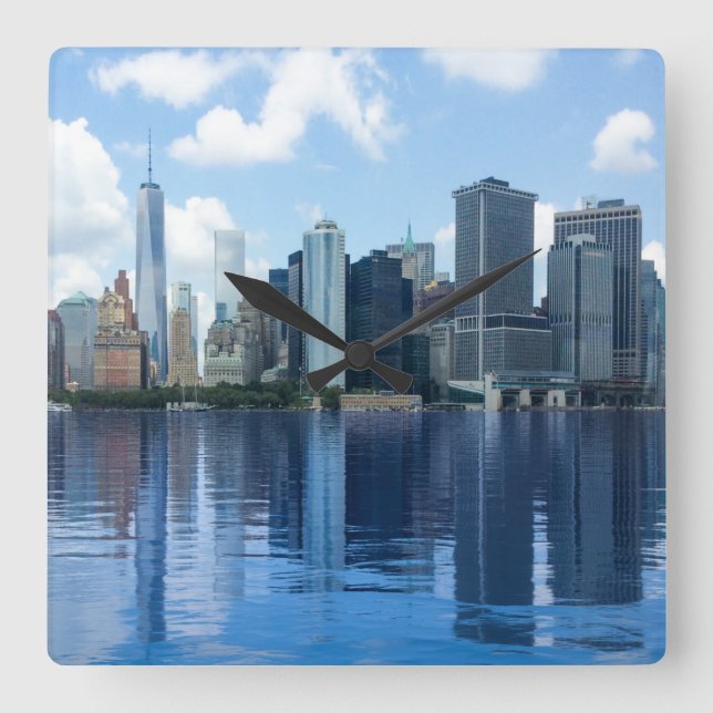 Relógio Quadrado Acrylic Wall Clock (Frente)