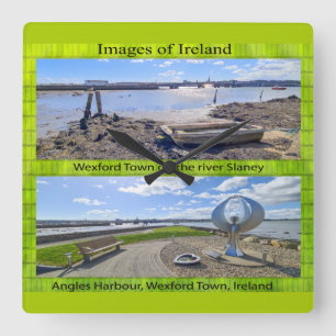 Relógio Quadrado Acrylic Wall Clock