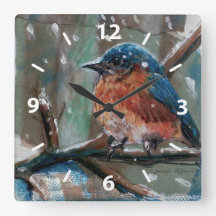 Adorável Pássaro da Música Bluebird Oriental