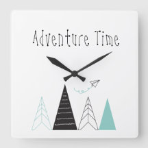 'Adventure time' Wall Clock