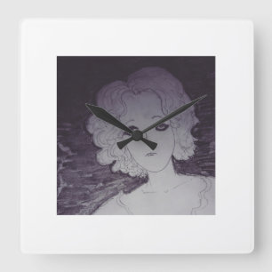 Relógio Quadrado Aguardando