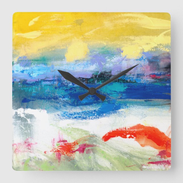 Relógio Quadrado Air Apparent I (Frente)