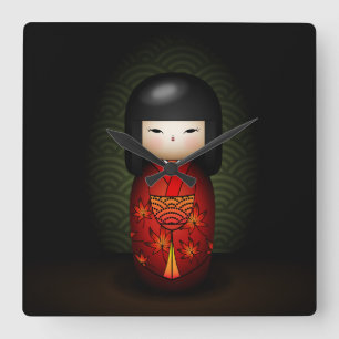 Relógio Quadrado Akiko