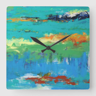 Relógio Quadrado Além disso