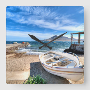 Relógio Quadrado Almería, La Isleta Del Moro   março Mediterráne