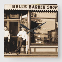 Americana do vintage da barbearia de Bell