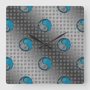 Relógio Quadrado Ano do Coelho de Água