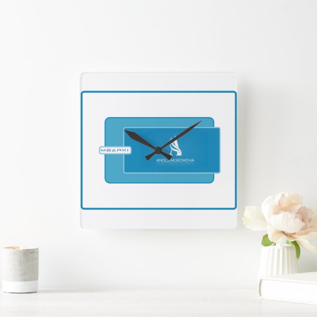 RELÓGIO QUADRADO ANOLZIMOKOMOHA (Lar)