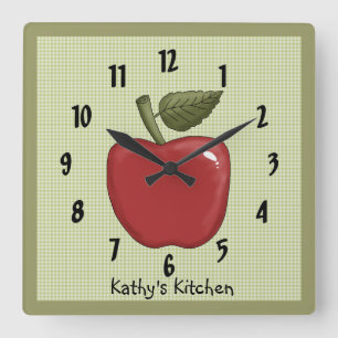 Relógio Quadrado Apple