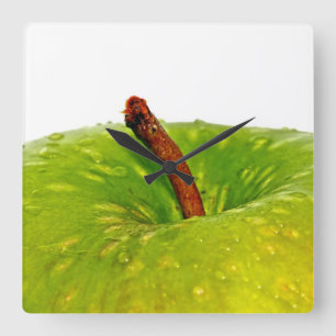 Relógio Quadrado Apple verde