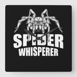 Relógio Quadrado Aranha-Aranha-Whisperer Halloween Tarantula Gift